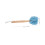 Bath Sponge with Long Handle for Back Scrubber Shower, Soft Mesh Loofah for Gentle Exfoliation 2