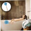Bath Sponge with Long Handle for Back Scrubber Shower, Soft Mesh Loofah for Gentle Exfoliation 3