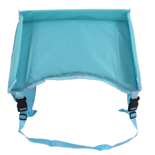 Vassoio per Auto Impermeabile per Bambini per Viaggi, 40x34cm, Blu 1