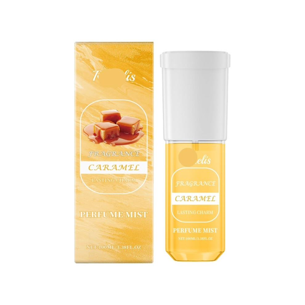 Caramel Perfume for Women with Long Lasting Fragrance Spray, Distinctive Aroma, 1 Oz Travel Size