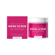 Bikini Area Exfoliator and Ingrown Hair Treatment, Gentle Scrub for Sensitive Skin, 2PCS 100g