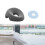 Face Down Massage Pillow with Memory Foam, Ergonomic Head Neck Support for Spa and Office, Grey 2