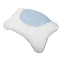 Bathtub Pillow with Suction Cups Ergonomic Neck Support Luxury Spa Headrest for Soaking Tub