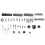 DS1302 DIY Digital Clock Kit 40mAh USB-C ABS 9