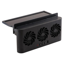Solar Powered Car Window Ventilation Fan with Triple Airflow and 180 WideAngle Cooling