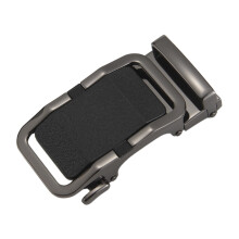 Holeless Belt Buckle for Men Durable Alloy Secure Fit Business and Casual Suit Accessory