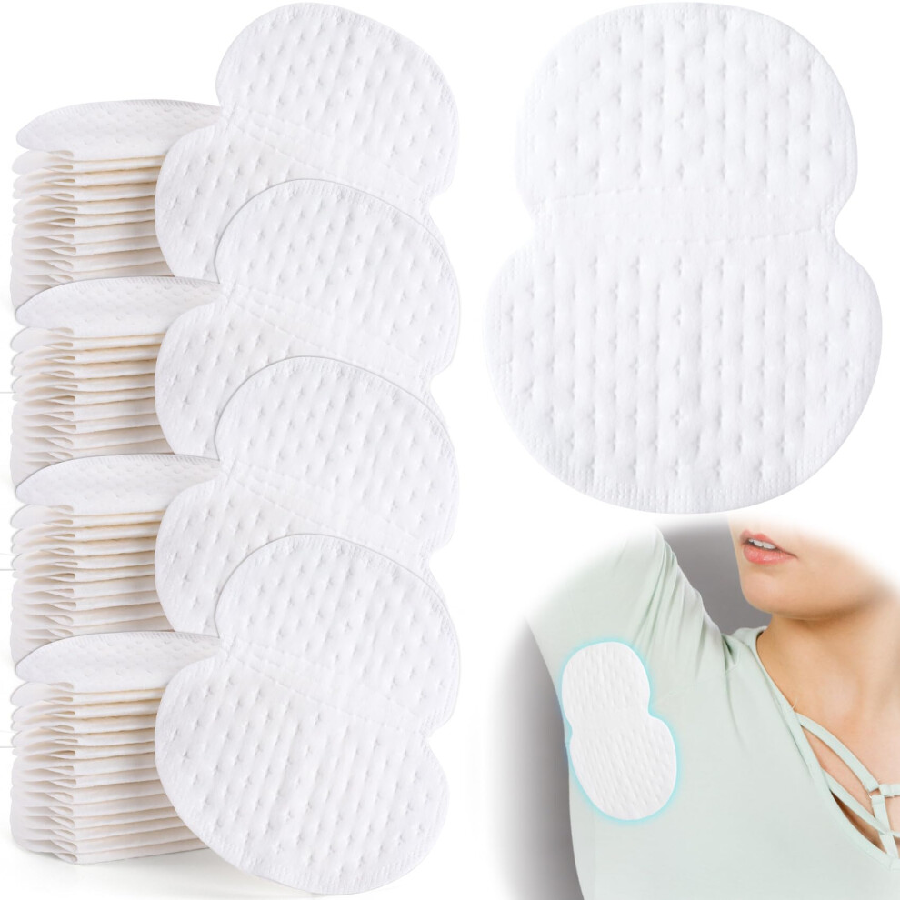 Underarm Sweat Pads 60pcs Disposable UltraThin SelfAdhesive Armpit Shields for Clothing Stain Protection