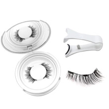 Magnetic Eyelashes with Applicator Natural Look Reusable GlueFree Lightweight Lash Kit for Women