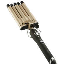 5 Barrel Curling Iron with Adjustable Heat, Ceramic Hair Waver for Beach Waves Medium Long Hair