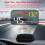 Universal OBD GPS Car HUD Display with Large Screen, Dual System, Overspeed Warning 4