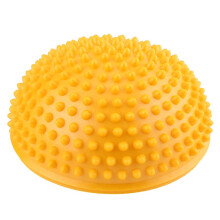 Foot Massage Ball Balance Pods Spiky for Deep Tissue Foot Relief and Therapy Yellow Adjustable