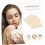 2pcs Double Sided Exfoliating Gloves for Deep Body Scrub, Soft Skin Friendly Bath Mittens 5
