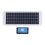 30W polykristallines Solarmodul-Set mit 100A Controller, 18V, Blau 14