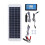 Kit di pannelli solari policristallini da 30W con controller da 100A, blu 2