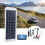 30W polykristallines Solarmodul-Set mit 100A Controller, 18V, Blau 6