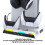 RGB Gaming Console Cooling Station, 3-Level Adjustable, Dual Charging Dock 3