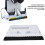RGB Gaming Console Cooling Station, 3-Level Adjustable, Dual Charging Dock 5