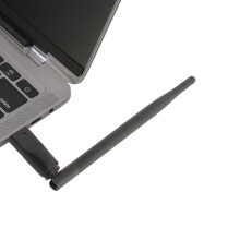 7601 Adattatore wireless USB 2.0 150 Mbps Nero Piccolo