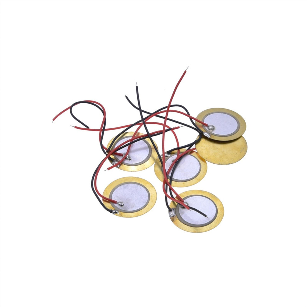 10Pcs 50Mm Piezoelectric Buzzer With Loud Clear Alerts For Industrial And Vehicle Warning Chime 9169991693538