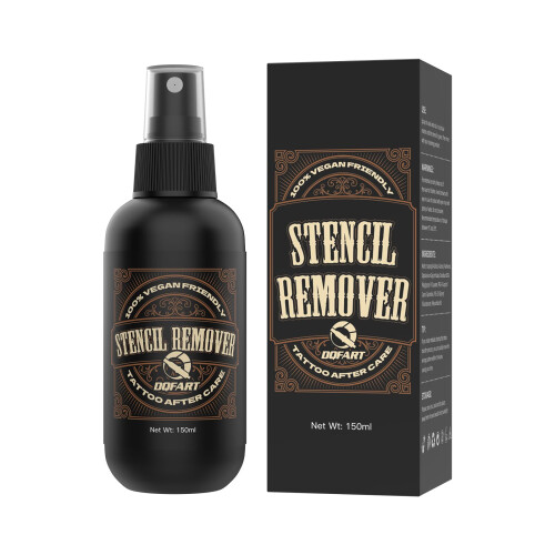 Tattoo Stencil Remover 150ml VeganFriendly Spray with QuickErase Formula for Precise Corrections