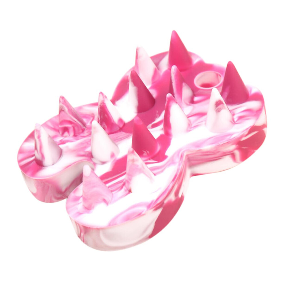 Scalp Massager Brush with Soft Silicone Bristles for Hair Washing and Gentle Shower Exfoliation