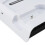 RGB Gaming Console Cooling Station, 3-Level Adjustable, Dual Charging Dock 10