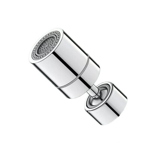 Dual-Mode-Wasserhahnbelüfter mit 720-Drehung Silver 2