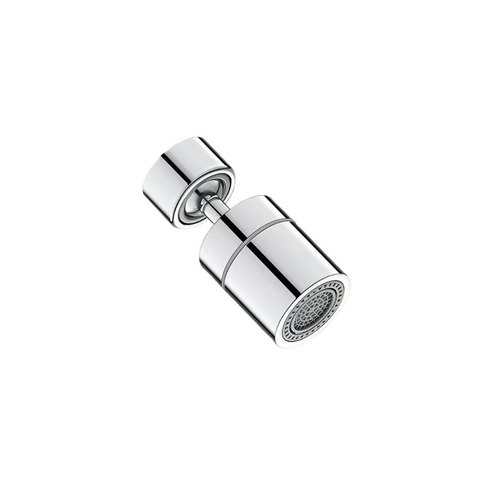 Dual-Mode Faucet Aerator With 720 Rotation Silver 0 7314280829231