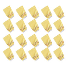 20PCS Disposable Bath Scrub Towels Gentle Exfoliation Hygienic Single Use Travel Size Polyester