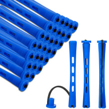 20 Pcs Small Perm Rods Set for Natural Hair, Heat Durable Resin Curlers for Long and Short Hair