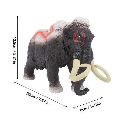 Modello di mammut - Giocattolo educativo in plastica 1