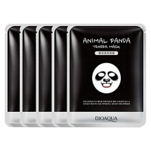Panda Hydrating Face Mask Sheet 5 Pack for Deep Hydration and Radiant Skin Spa at Home