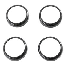 Carbon Fiber Door Speaker Cover Trim ScratchResistant Custom Fit for BYD Atto 3