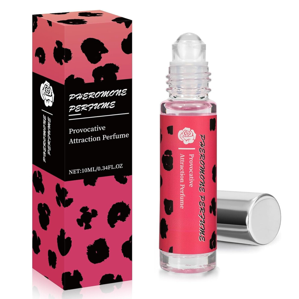Pheromone Perfume Roll On for Women, LongLasting Floral Scent, Vegan Cruelty, 0.35oz 3 Pack