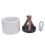 White Bonfire Shaped Diffuser 250ML Humidifier 2