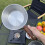 Camping Skillet 2000ML 21cm Silver Outdoor 3