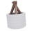 White Bonfire Shaped Diffuser 250ML Humidifier 14