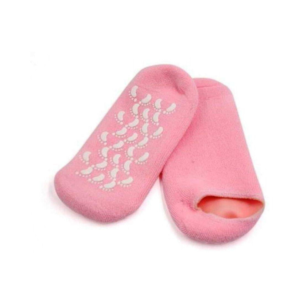 Moisturizing Gel Socks with Vitamin E for Deep Hydration and Cracked Heel , Multicolour