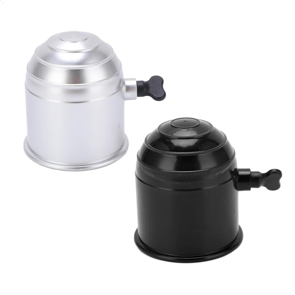 Universal Trailer Hitch Tow Ball Cover With Knob, Weatherproof Protector For Rvs And Trucks, Silver 9455672038249