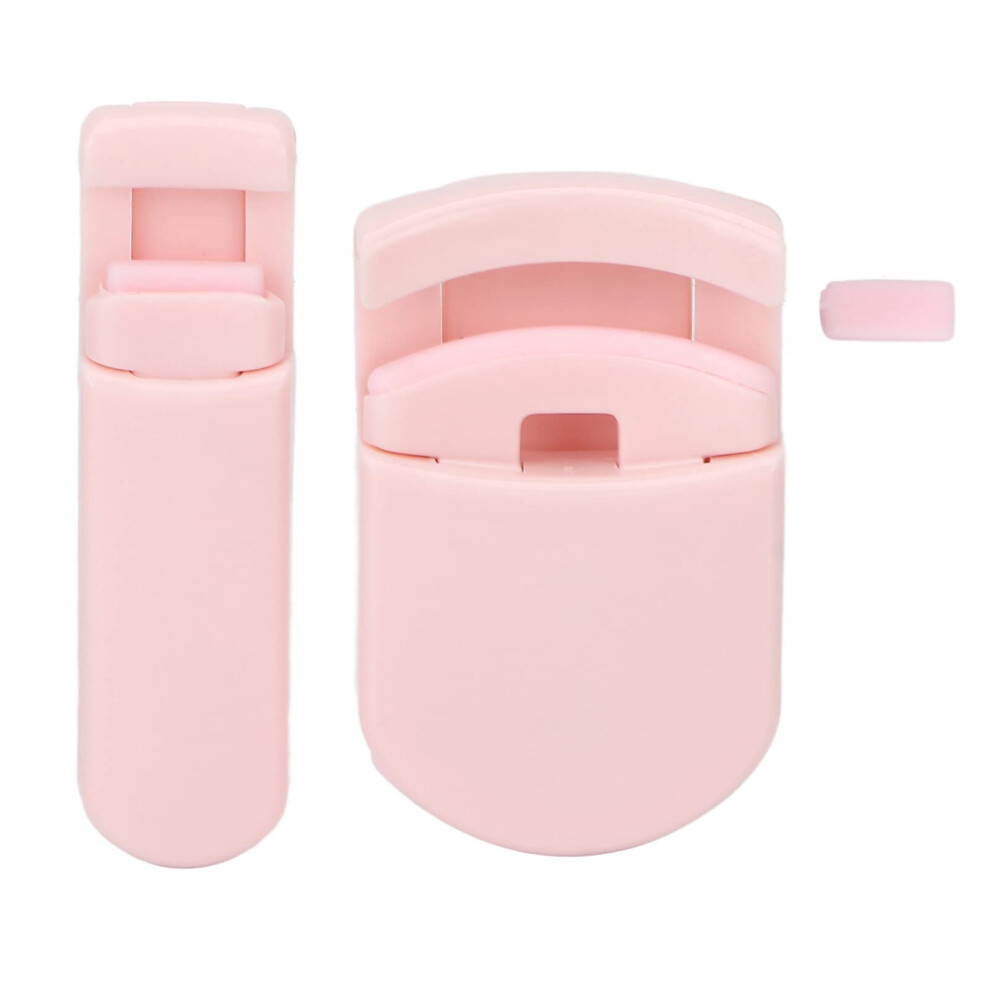 2pcs Travel Eyelash Curler Set with Wide Angle Curling Surface for Long Lasting Lash Lift