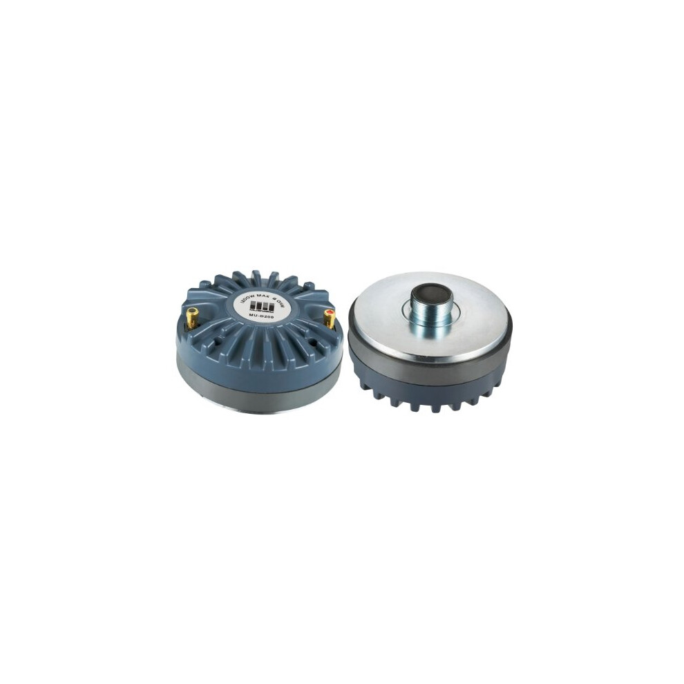 Pair 2 Inch Titanium Compression Horn Driver Car Audio Tweeters 1200W 8 Ohm Sensitivity 9455672038539