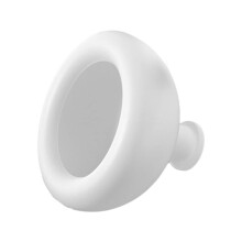 Chest Percussion Cup for Mucus Removal, Airway Clearance Device for All Ages, White