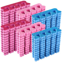 300 Pcs Heart Shaped Pedicure Toe Separators Bulk EVA Foam Spacers Soft Cushion Reusable