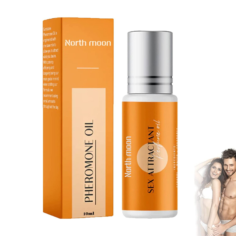 Pheromone Perfume Roll On for Women and Men with Natural Essential Oils and Long Lasting Scent