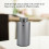 Small Grey Essential Oil Diffuser for Car Waterless Silent Battery Operation 5