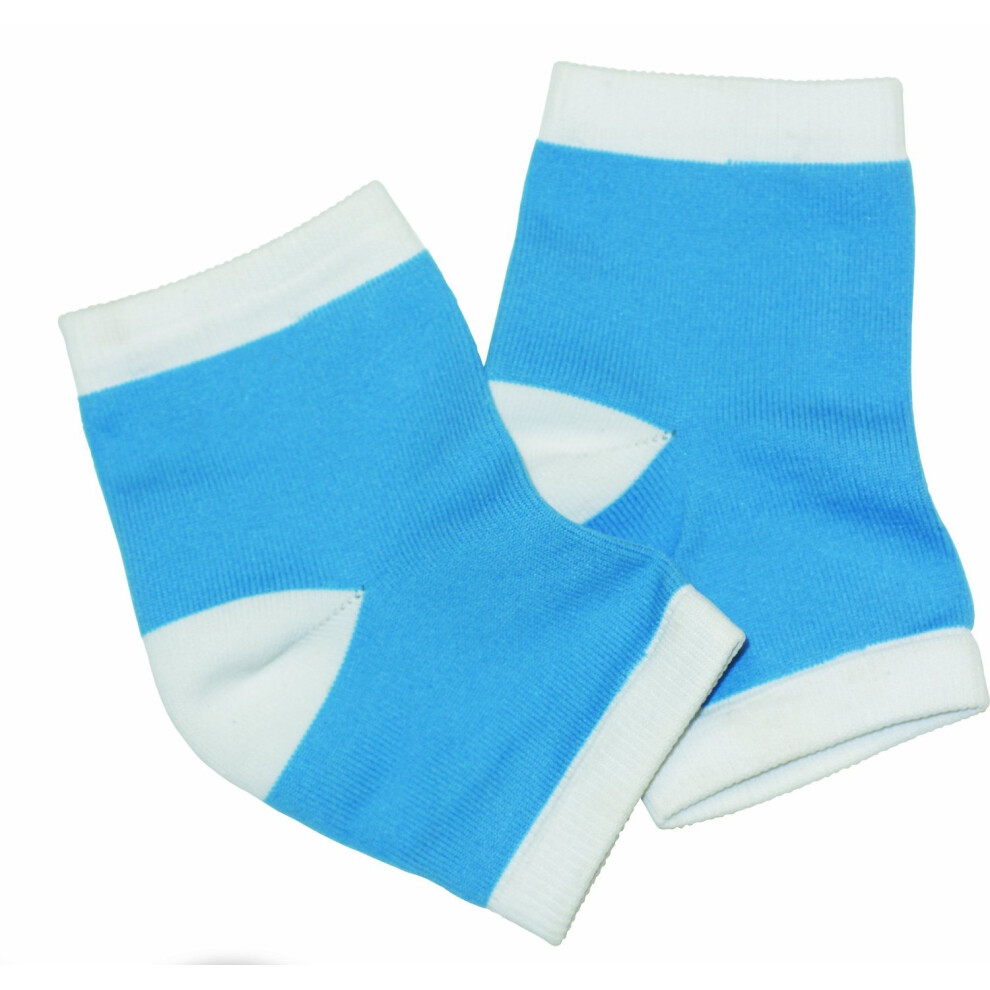 Moisturizing Heel Socks with Mineral Oil Infused Gel for Overnight Callus Relief and Softening Care