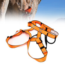 Orange Hochtragfähigkeits-Kletter-Sicherheitsgurt, 50-124cm Taille