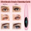 Heated Eyelash Curler with LED Display, 3 Temperature Modes, TypeC Rechargeable, Pink 3