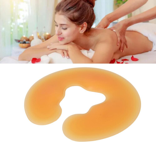 Soft Silicone Spa Face Pillow Pad for Massage Table Headrest Cushion and Comfortable Face Support 1