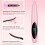 Heated Eyelash Curler with LED Display, 3 Temperature Modes, TypeC Rechargeable, Pink 4